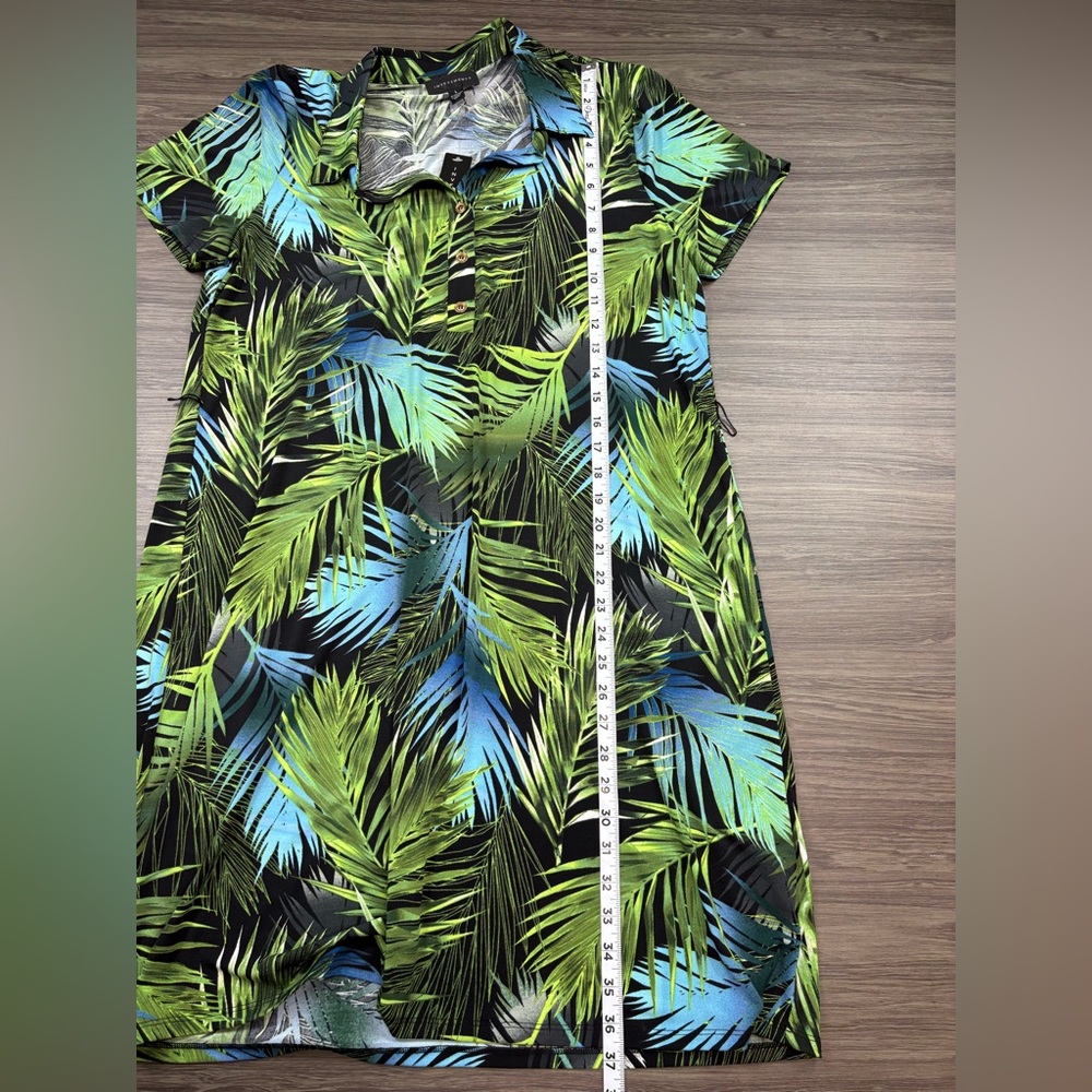 Investments Jungle Heat Dress with Belt Size Large NWT - Picture 3 of 8